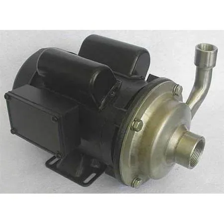 Dayton Dayton 4JMX2 Centrifugal Pump 1hp 90gpm 304 Stainless Steel — product photo