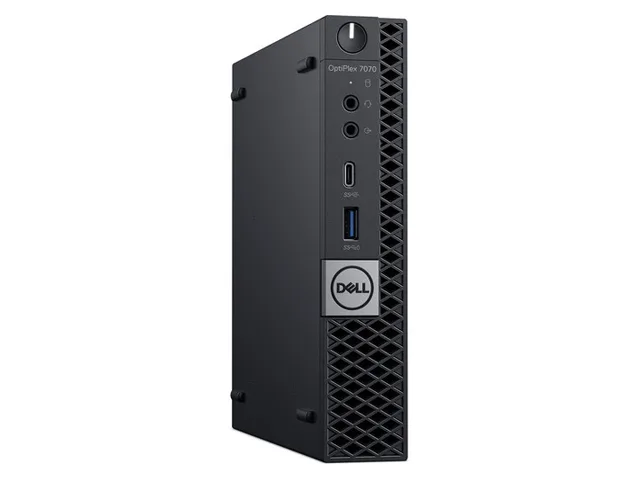 DELL DELL J1-7070MA01 OptiPlex 7070-MICRO business desktop i7-8700T 16GB DDR4 500GB NVMe — product photo