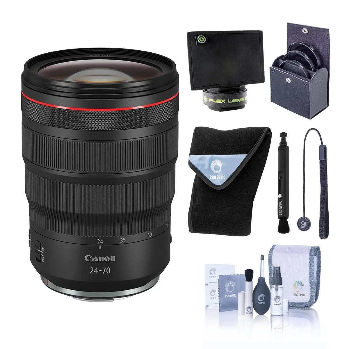 Canon Canon RF 24-70mm f/2.8 L IS USM Lens Bundle — product photo