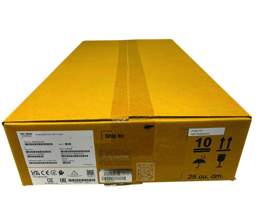 HPE HPE Aruba 6000 R8N88A#ABA 24-port network switch — product photo