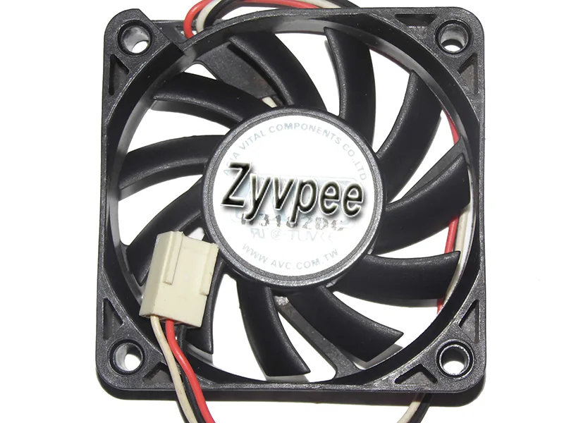 Zyvpee Zyvpee F6010T12MS 60mm 10mm 3-pin case fan — product photo