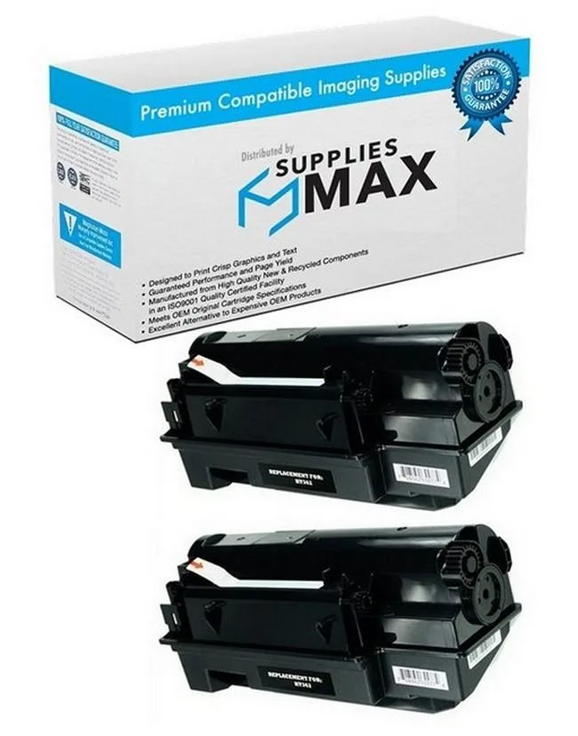 SuppliesMax SuppliesMax COY1T02J20US0_2PK Black Toner Cartridge 2 Pack 20000 Pages — product photo