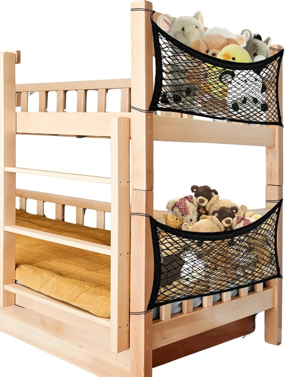Ofiray-home Ofiray-home Stuffed Animal Storage Net 2 Pack 32 in Black — product photo