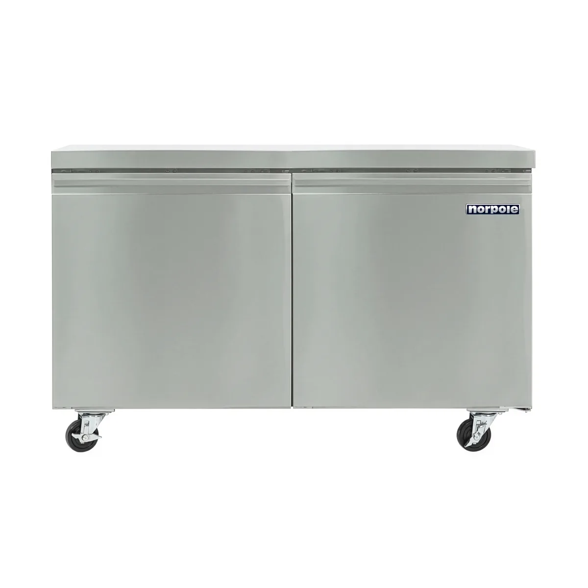 Magic Chef Magic Chef Commercial 60 in. 15.7 cu. ft. Frost Free Under Counter Freezer Stainless Steel — product photo