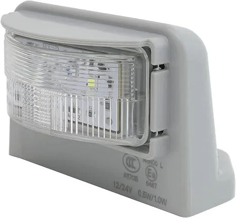 BFKK BFKK LED Trailer License Plate Light 12V 24V IP67 automotive specialty lighting — product photo