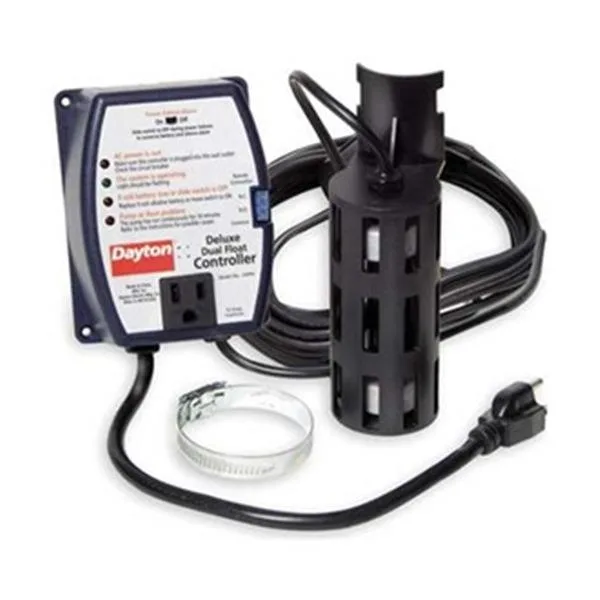 Dayton Dayton 1APP4 Tether Twin Float Controller 120VAC 9.300 — product photo