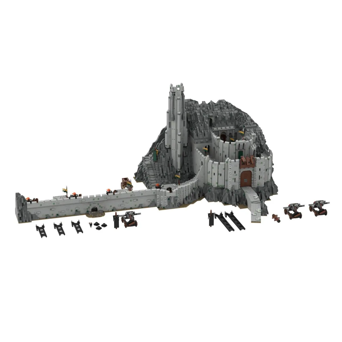 ZITIANYOUBUILD ZITIANYOUBUILD Custom MOC-38478 Defense of the Canyon 15775 Parts — product photo
