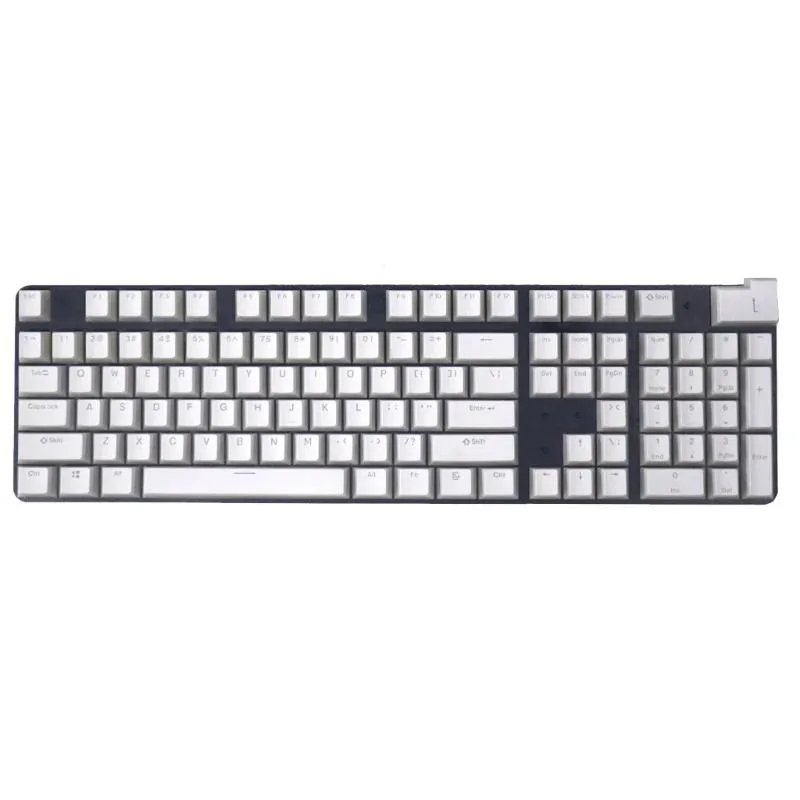 YINGHUA YINGHUA PBT OEM Backlit Keycaps 104 White — product photo