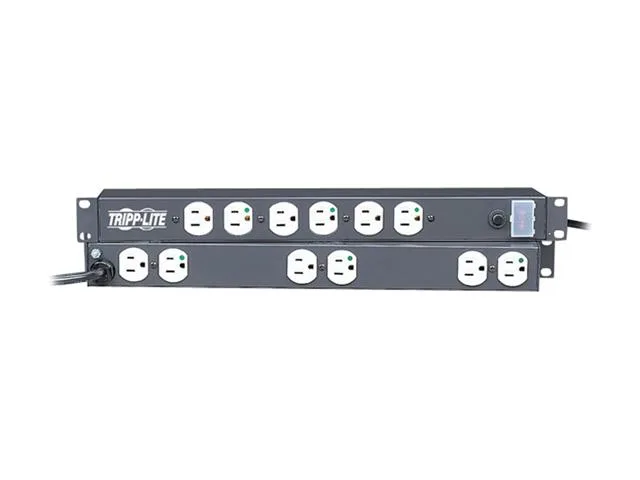 Tripp Lite Tripp Lite RS-1215-HG 1U PDU 120V 15A 12 NEMA 5-15R-HG 15 ft — product photo