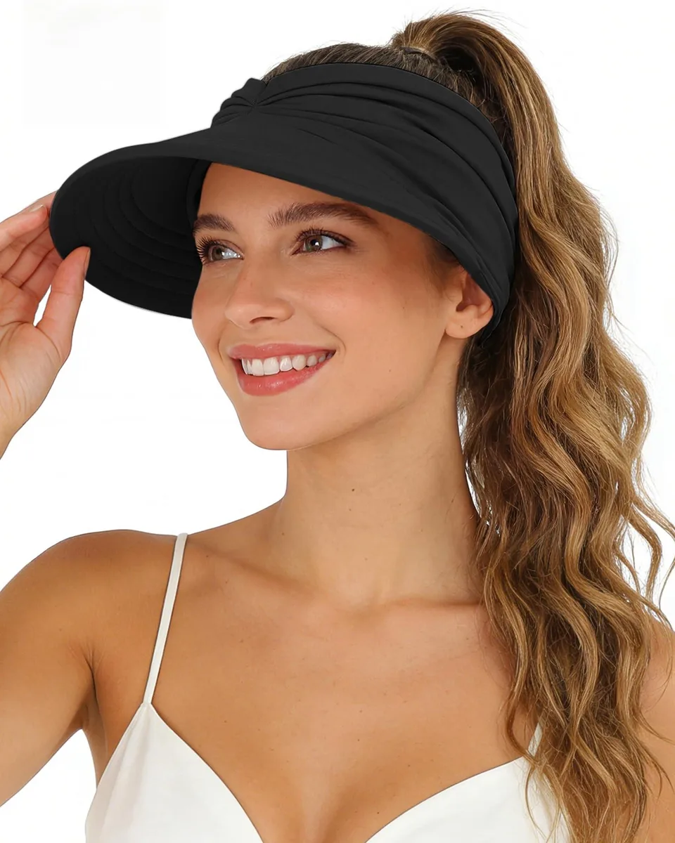  DUY486401005DU Visor Hat Black One Size — product photo