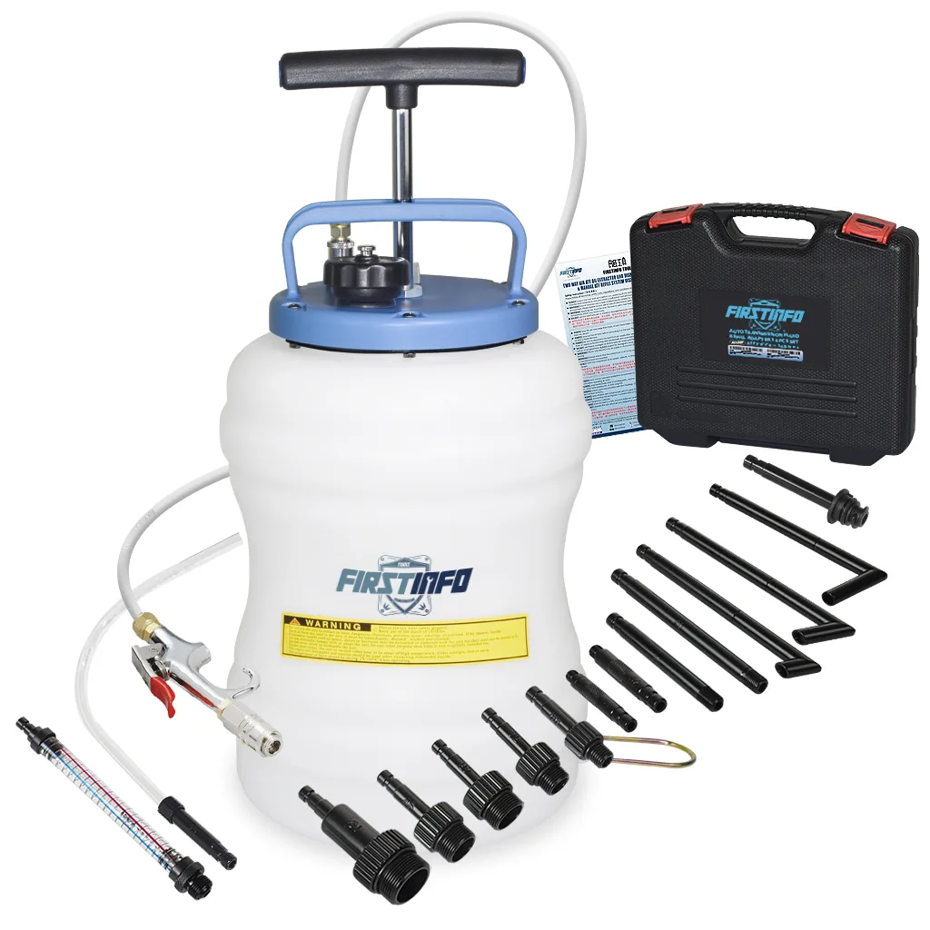 Firstinfo Tools Co., Ltd. Firstinfo Tools Co., Ltd. 10.5 L Manual ATF Refill System with 15 Adapters — product photo