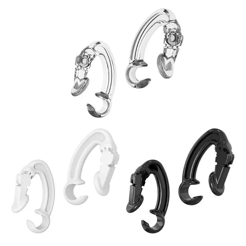 WMtec WMtec Ear Hooks for AirPods 1 2 — ABS, 30x17x7 mm, Black/White/Transparent — product photo