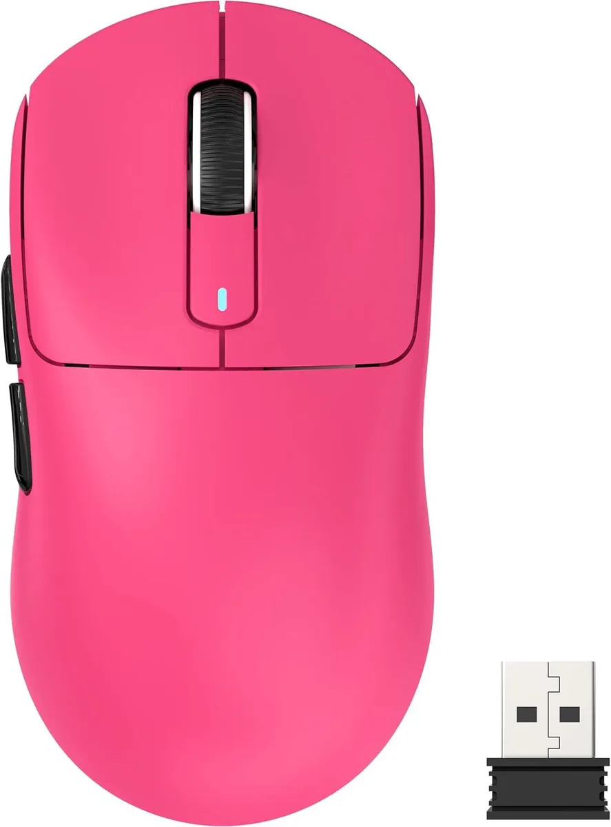 Attack Shark Attack Shark X3 gaming mouse White Berry Red — product photo