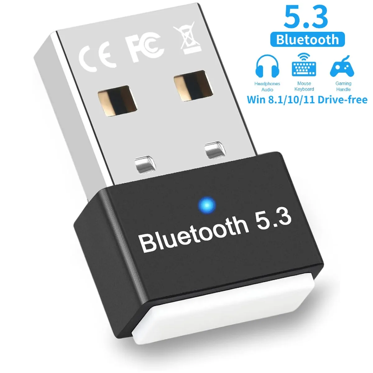 Hitoor Hitoor Z01#Q2521_B Bluetooth 5.3 USB adapter — product photo