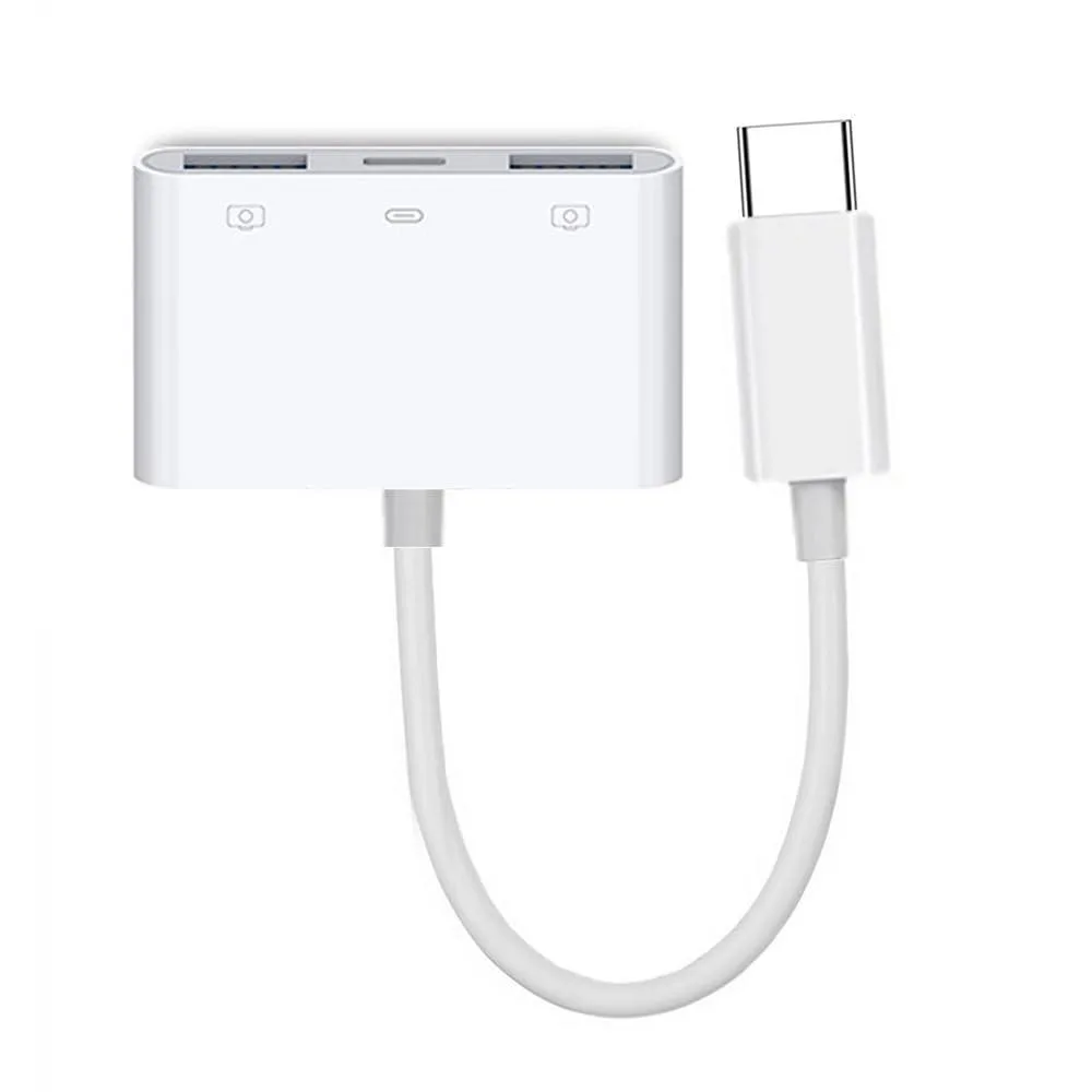 Fervit Fervit USB-C to Dual USB 3.0 Type-A Adapter with PD 24W — product photo