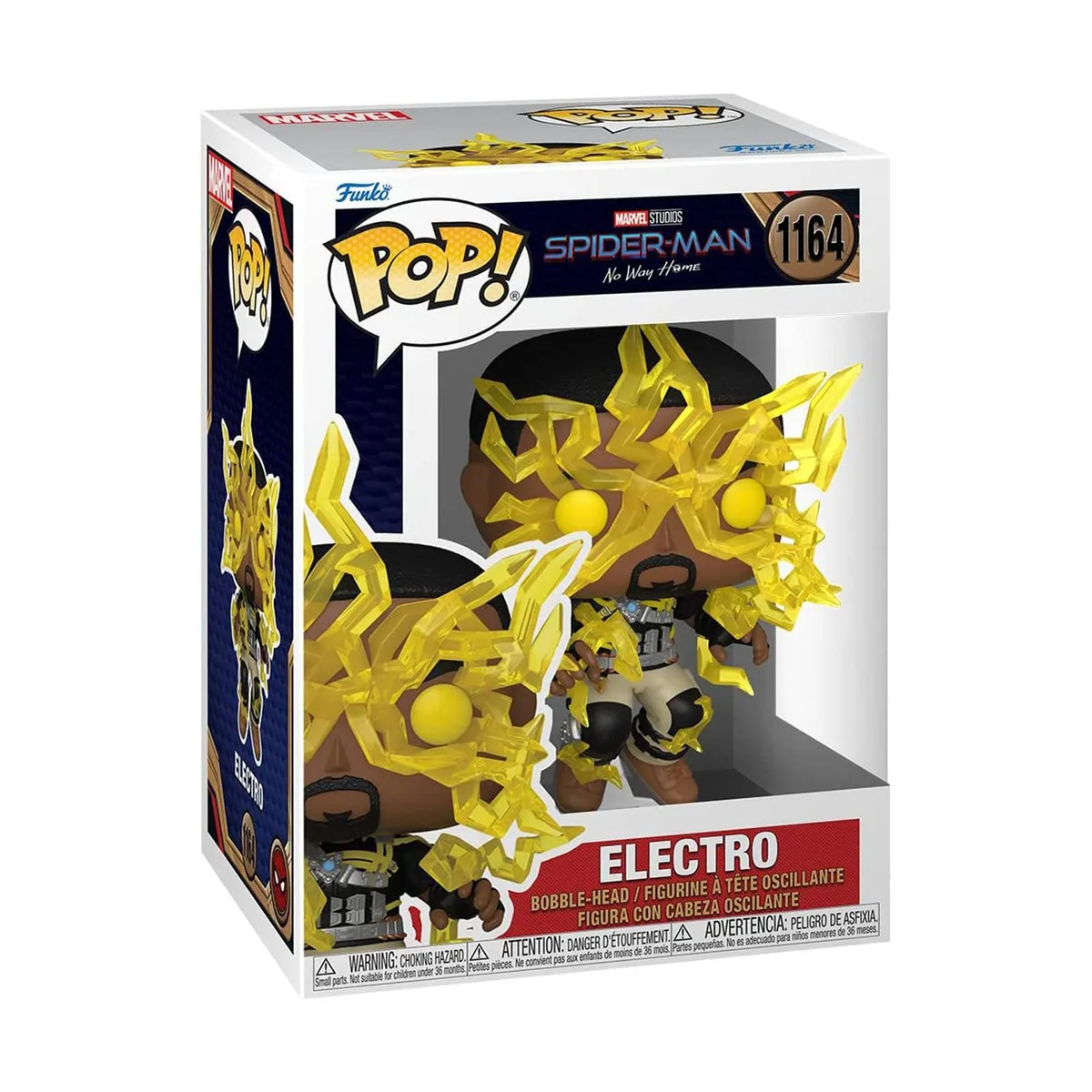 Funko Funko Marvel Spider-Man No Way Home POP Electro Vinyl Figure 3.75 — product photo