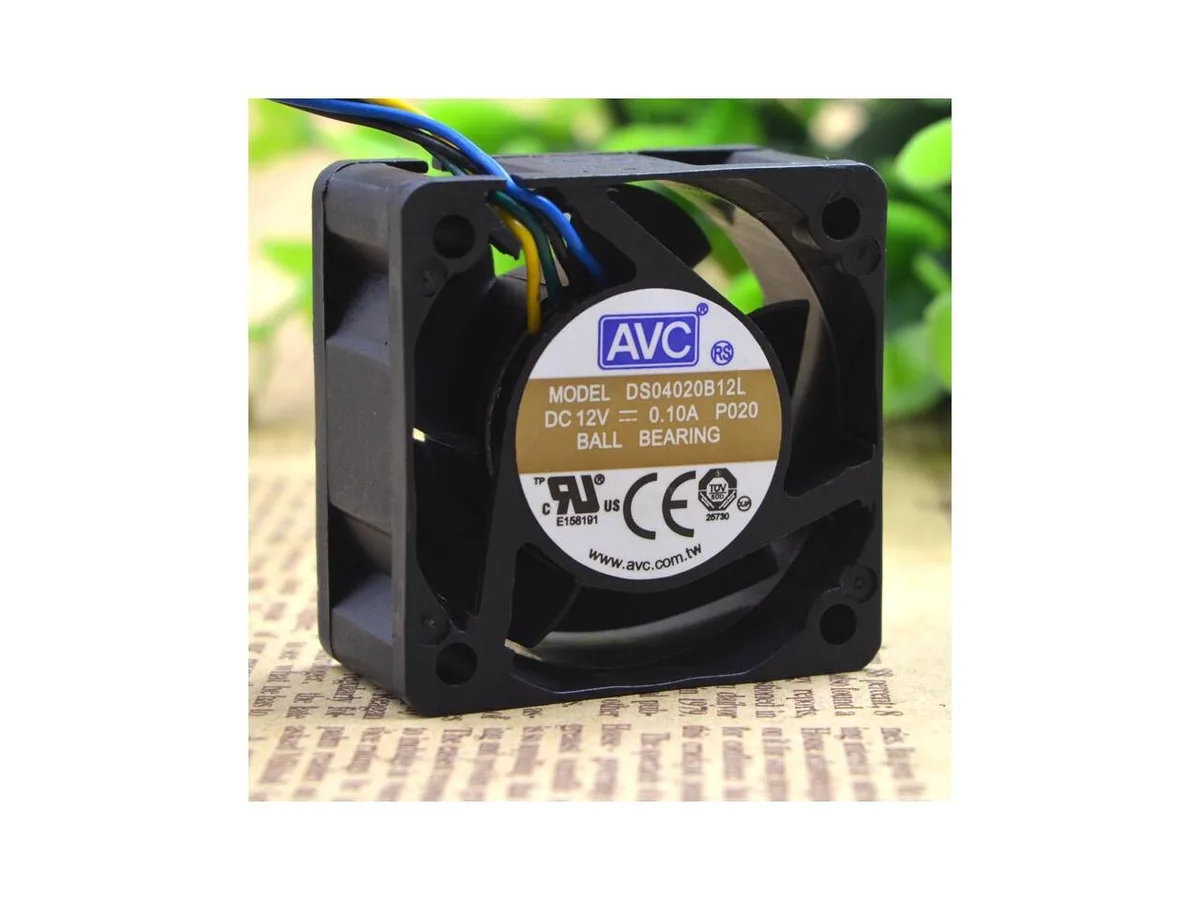 Fans Fans 4020 12V .10A 3-wire Dual Ball case fan — product photo