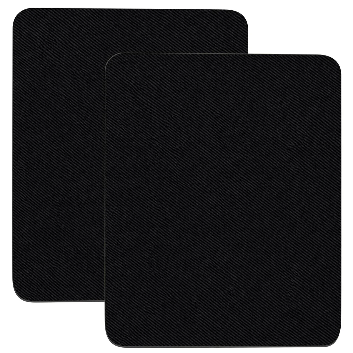  Gntjotw SDB-01 mouse pad 2 pack 8.6x7.1 in black — product photo