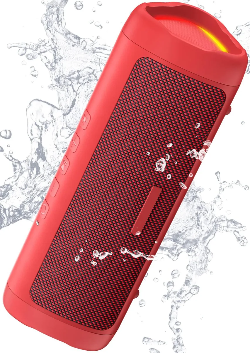 BolaButty C27C portable speaker 20W 24H IPX5 Bluetooth 5.3 Red — product photo