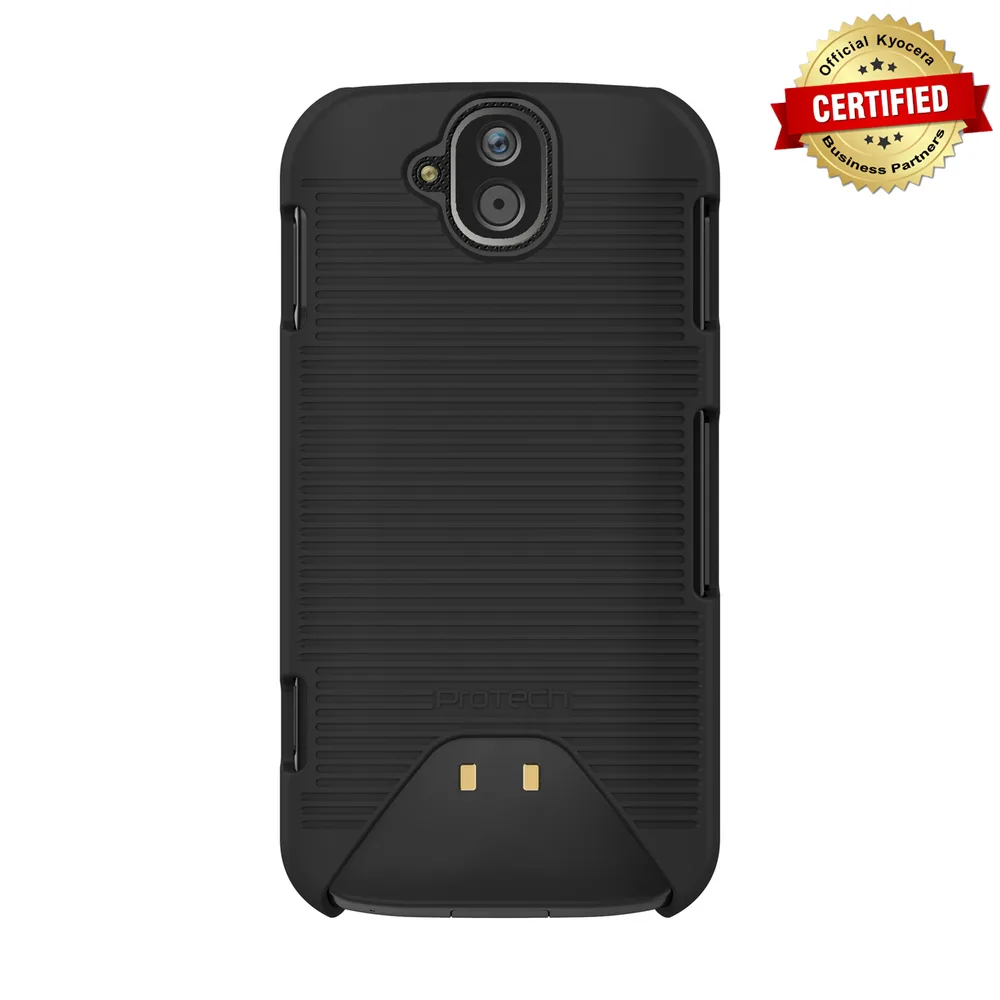 Wireless ProTECH Wireless ProTECH Hard Rubberized Shell Case for Kyocera DuraForce Pro E6810 E6820 E6830 Black — product photo
