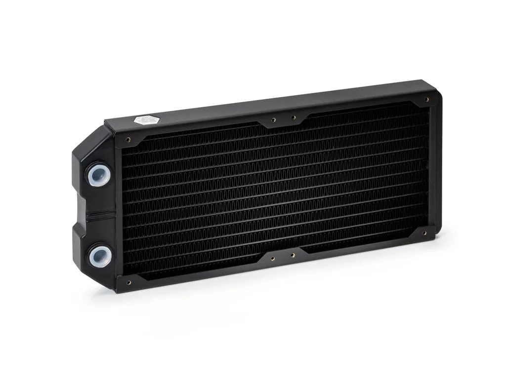 Bitspower Bitspower Leviathan II 240 Radiator Single Wave Fins 27mm Thickness 17 FPI — product photo