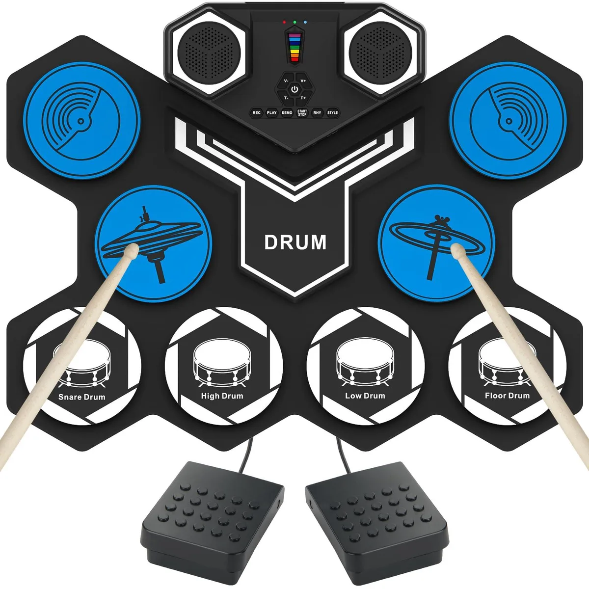  Alesis DK-1 electronic drum kit 9 pads 1.3 kg — product photo