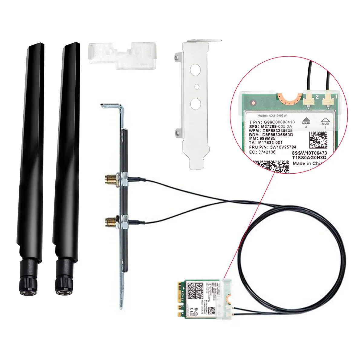 fenvi fenvi FV-AXE210NG Wi-Fi 6E Desktop Kit Wireless Adapter — product photo