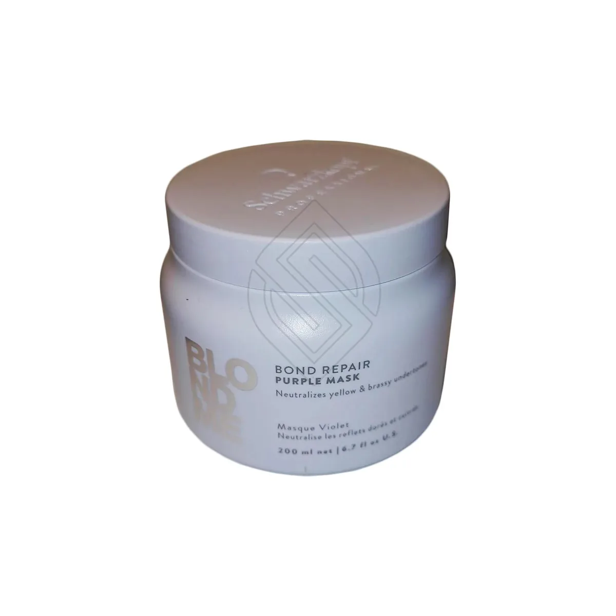 Schwarzkopf Schwarzkopf BlondMe Bond Repair Purple Mask 200ml 6.7oz — product photo