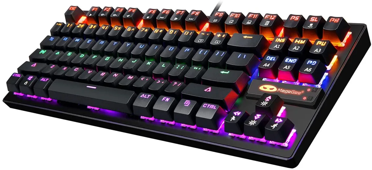 INMISS INMISS Anivia MK1 87-key Wired Gaming Keyboard with Blue Switches — product photo
