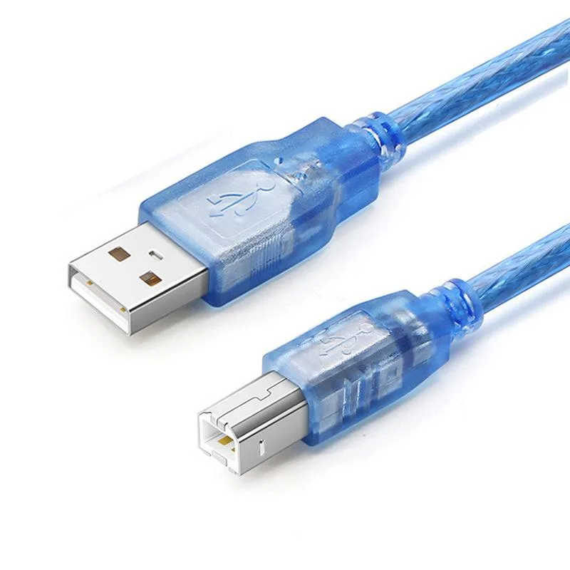 HANNORD HANNORD USB 2.0 Printer Cable A Male to B Male 3.3ft Blue — product photo