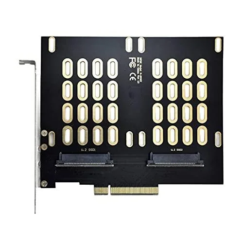 LORDWORLD LORDWORLD Dual U.2 SFF-8639 PCIe 3.0 x8/x16 Adapter — product photo