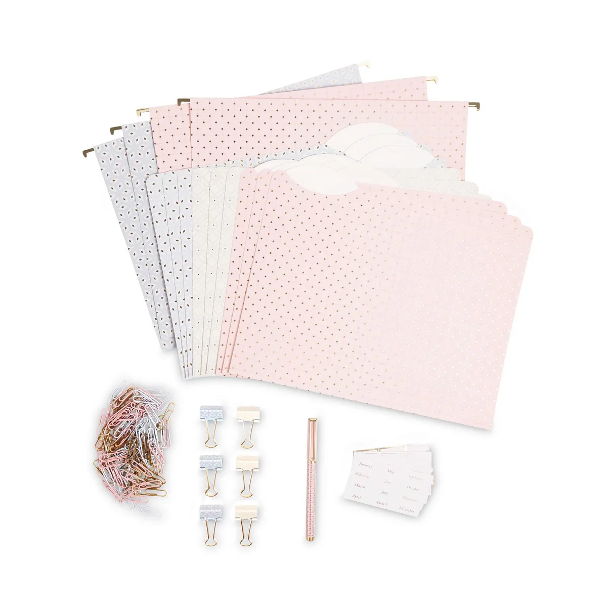 U Brands U Brands Delicate Details Filing Kit 145 Pieces 4866U0106 accessory — product photo