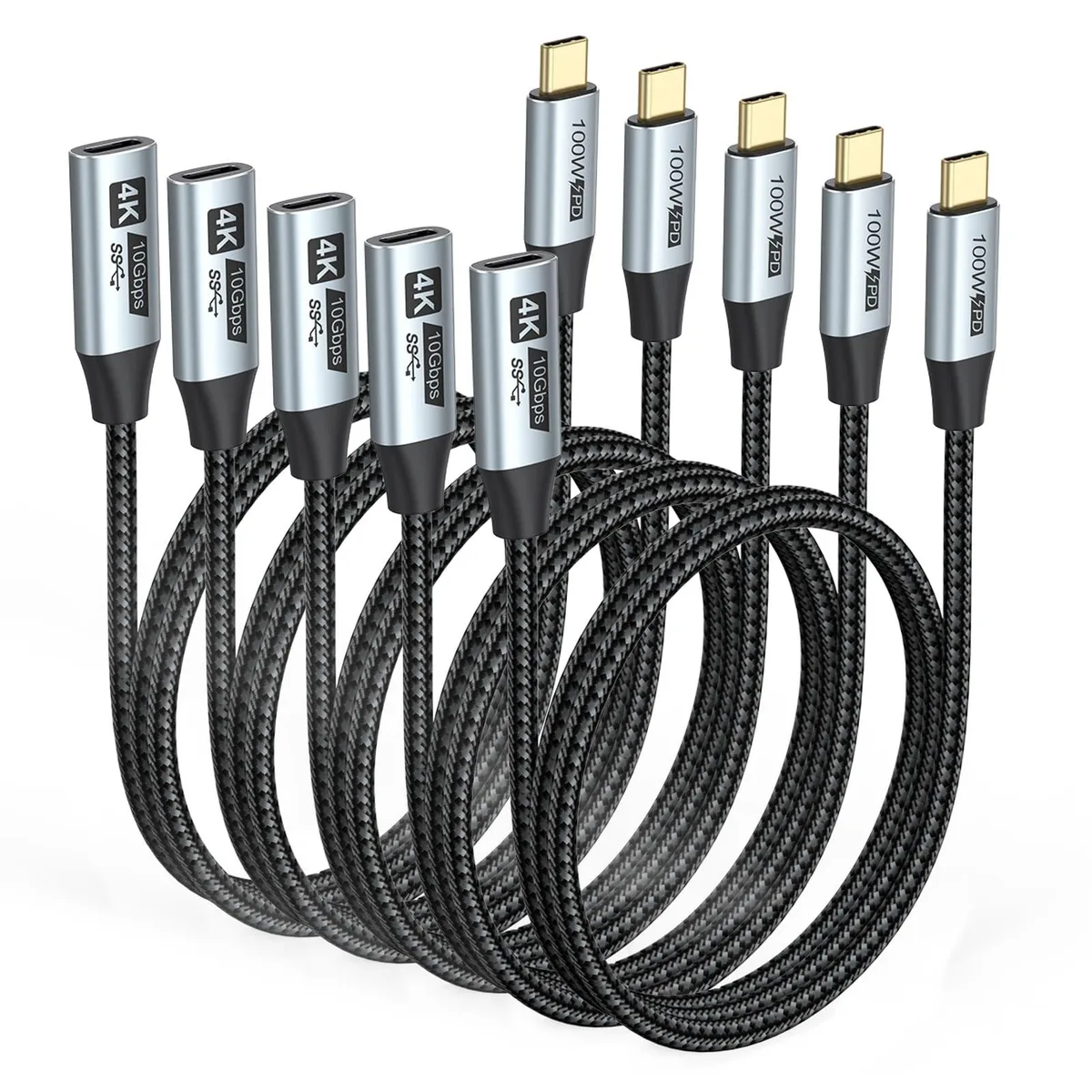 ARCTIC ARCTIC USB-C Extension Cable 3.2 100W 10Gbps 4K@60Hz 2 in 1 accessory — product photo