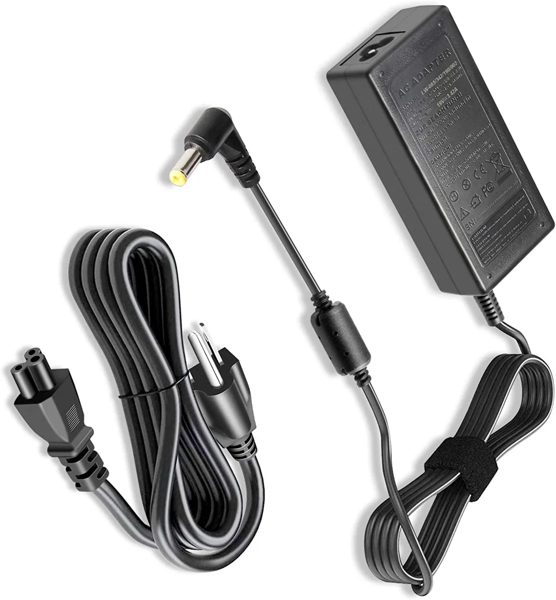 myVolts myVolts 65 W AC Adapter 19 V 3.42 A 5.5×2.5 mm US Plug — product photo