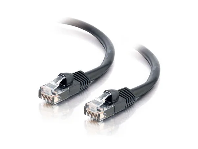 Cables To Go Cables To Go 15180 Cat5e network ethernet cable 3 ft black — product photo