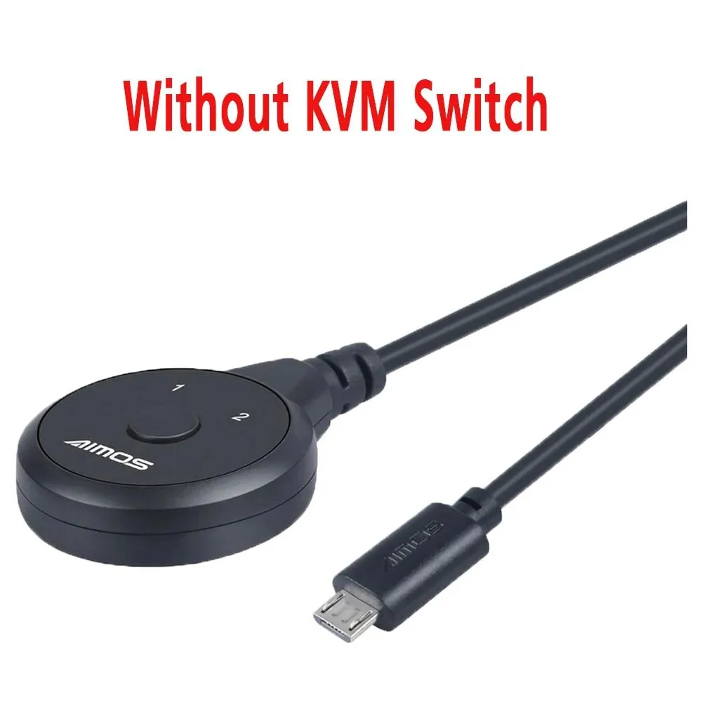YINGHUA YINGHUA 2 In 1 Out 4K HDMI USB KVM Switch (External controller) 30Hz — product photo
