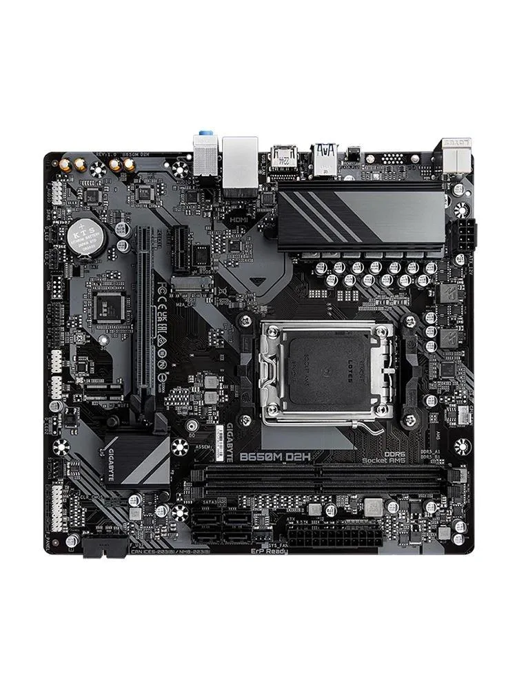 GIGABYTE GIGABYTE B650M D2H AMD B650 DDR5 96GB Micro ATX motherboard — product photo