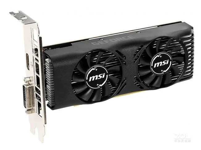 MSI MSI GeForce GTX 1650 4GT LP OC graphics card — product photo