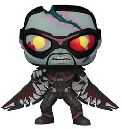 Funko Funko Pop! Marvel What If Zombie Falcon action figure — product photo