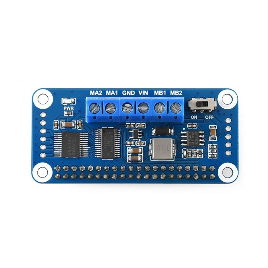 LORDWORLD LORDWORLD Motor Driver HAT PCA9685 TB6612FNG I2C 12-bit PWM 32 stackable development board — product photo