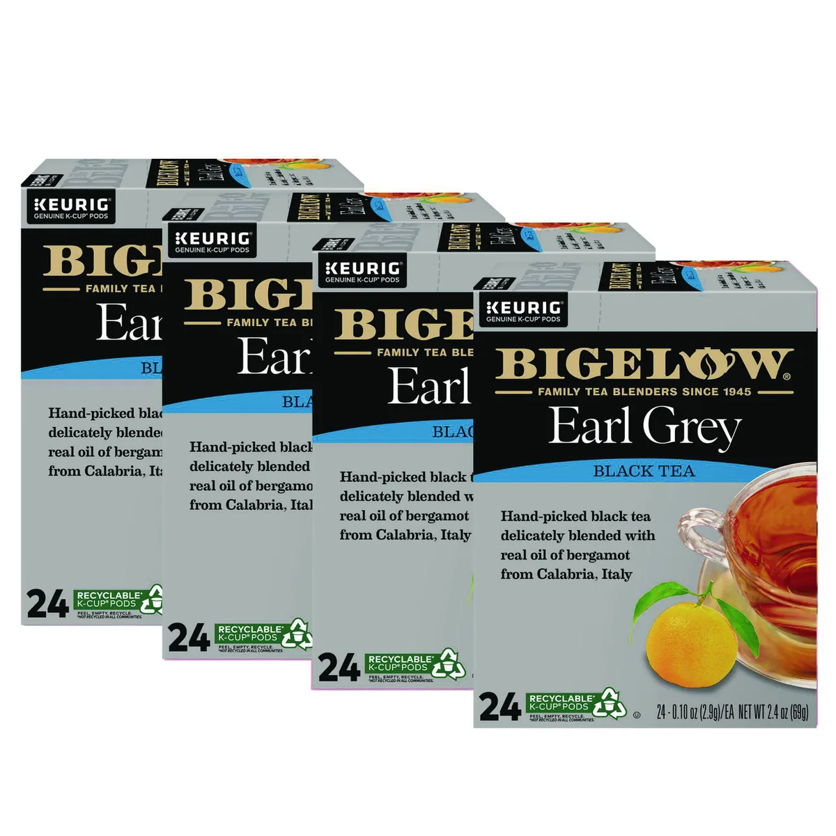 Bigelow Bigelow 5000363675 Earl Grey Tea K-Cup Pack 24/Box — product photo