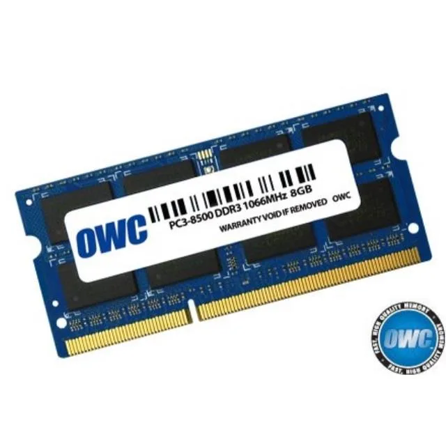 OWC OWC ADIB00KH9O5N2 8.0GB DDR3 1066MHz laptop RAM — product photo