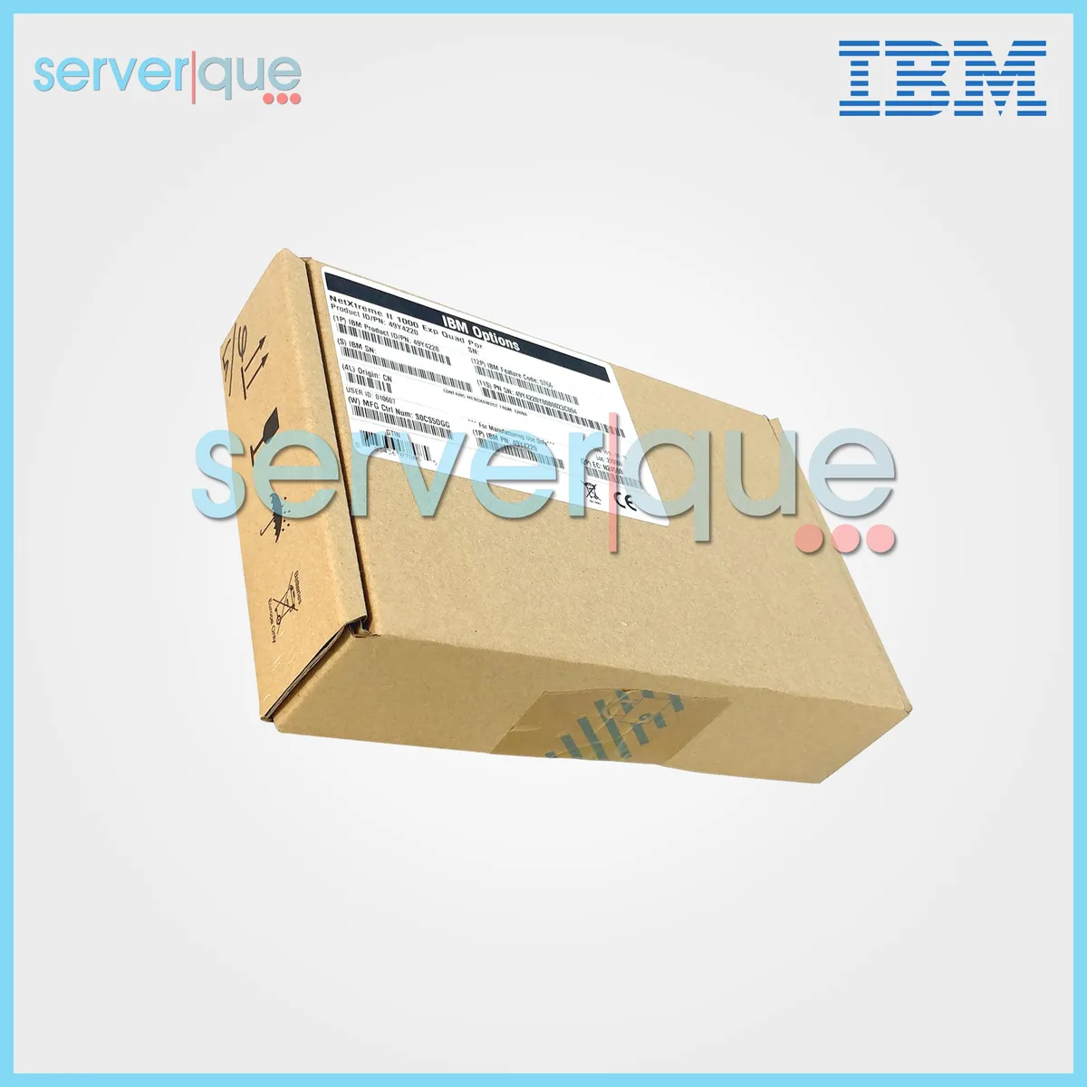 IBM IBM NetXtreme II 1000 Quad Port RJ-45 Ethernet Adapter 49Y4220 — product photo
