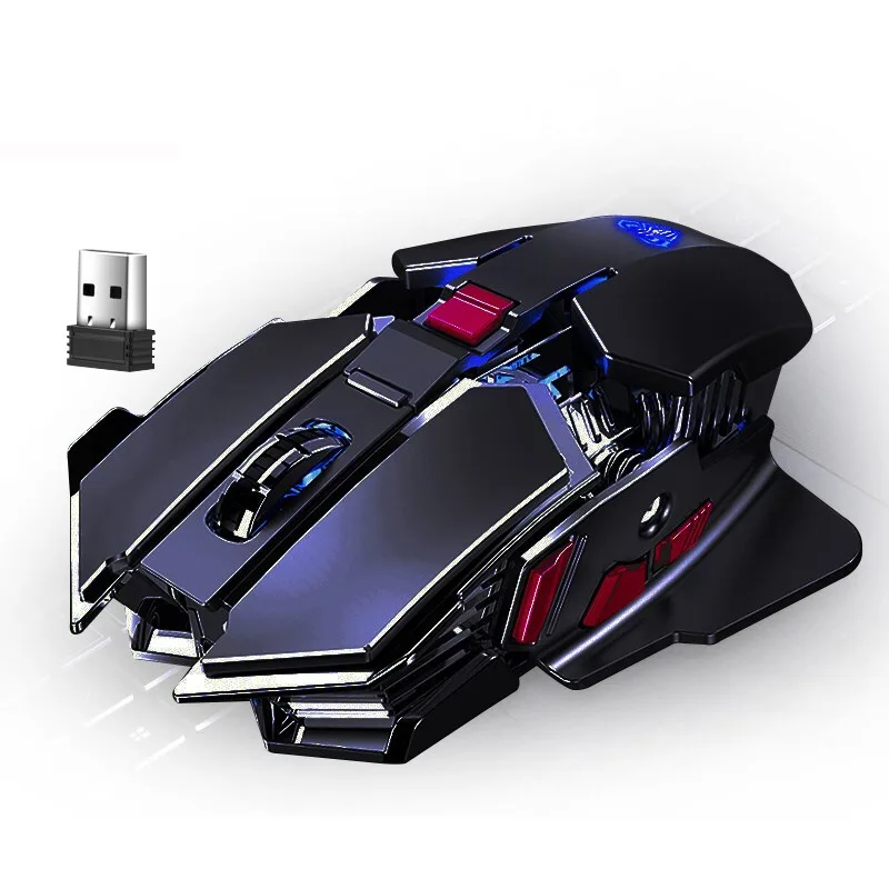 AULA AULA SC300 2.4G Wireless Gaming Mouse Black 1100 DPI 7 Buttons — product photo