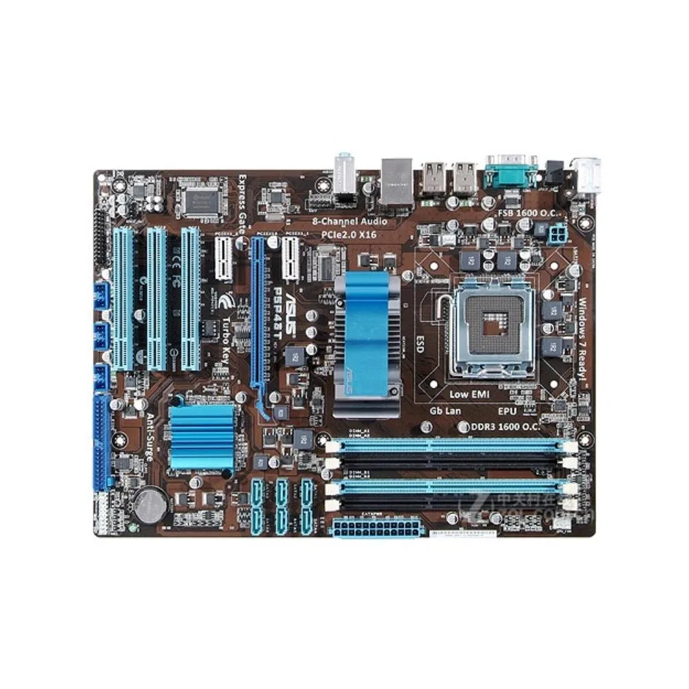 ASUS ASUS P5P43T LGA 775 Intel P43 DDR3 16GB ATX Intel motherboard — product photo