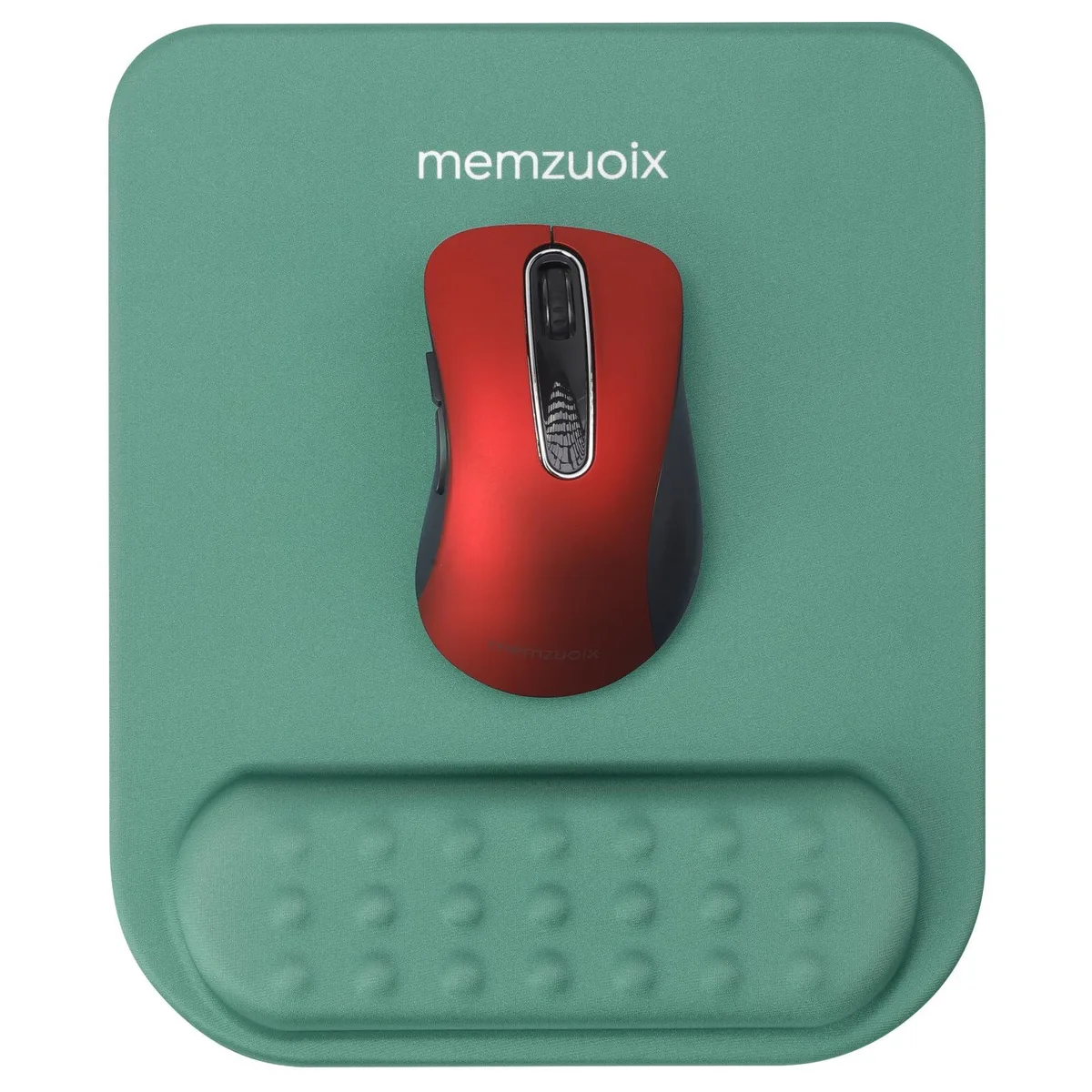  memzuoix Pad 02 Ergonomic Mouse Pad Cyan 9.25 x 8.27 in — product photo