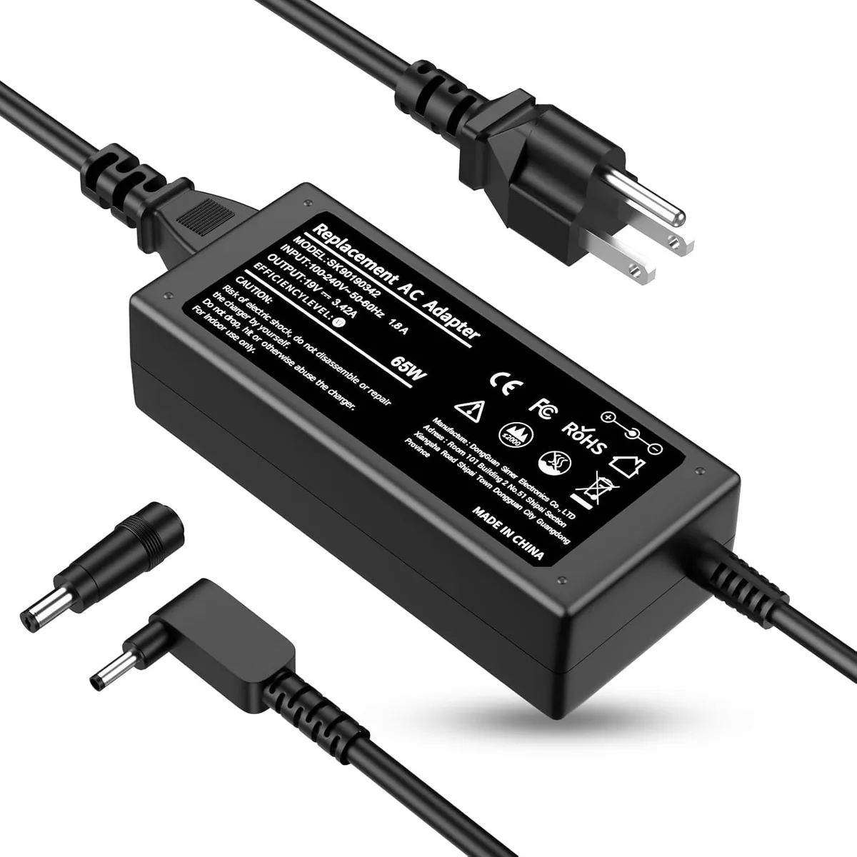 FLEANE FLEANE 65W 19V 3.42A laptop charger — product photo