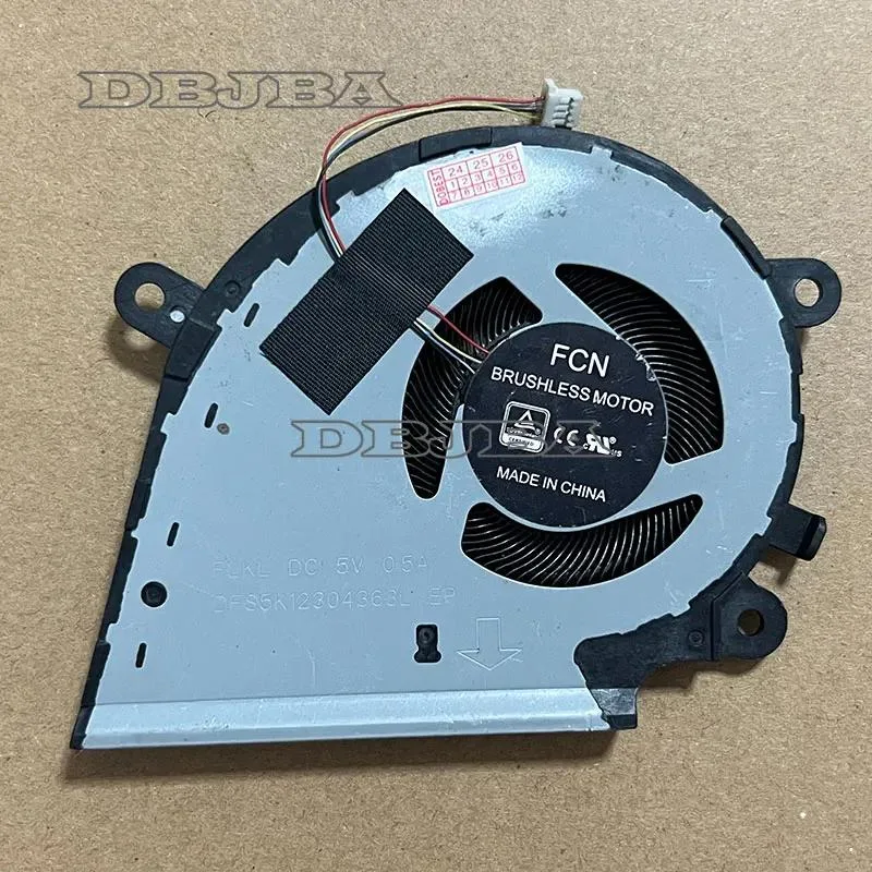 DBTLAP DBTLAP laptop CPU cooling fan for ASUS G731 series DFS5K12304363L-FLKL 5V .5A — product photo