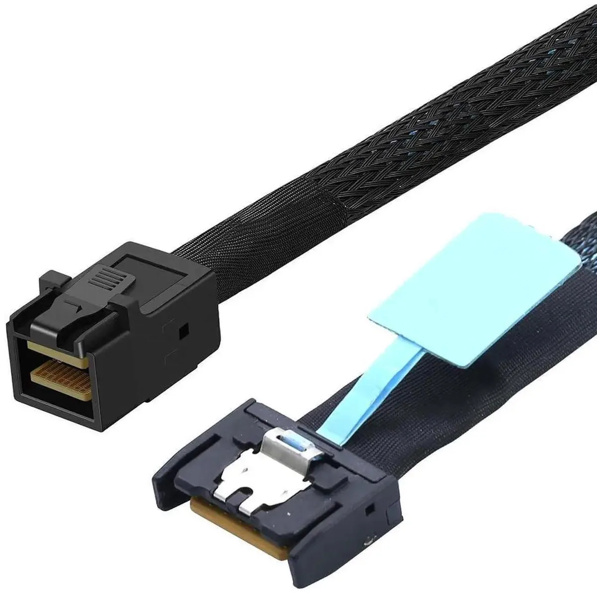 SMUGDESK SMUGDESK MCIO Slimline SFF8654 4i to HD SFF8643 Cable .5M — product photo