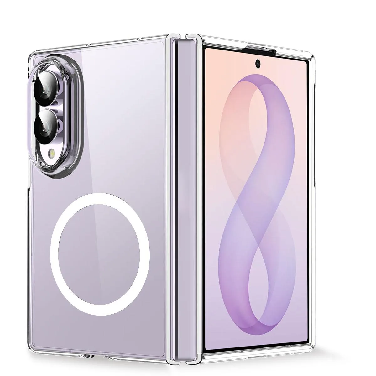 SZYG SZYG Clear MagSafe Case for Samsung Galaxy Z Fold8 7.6 inch 2026 — product photo